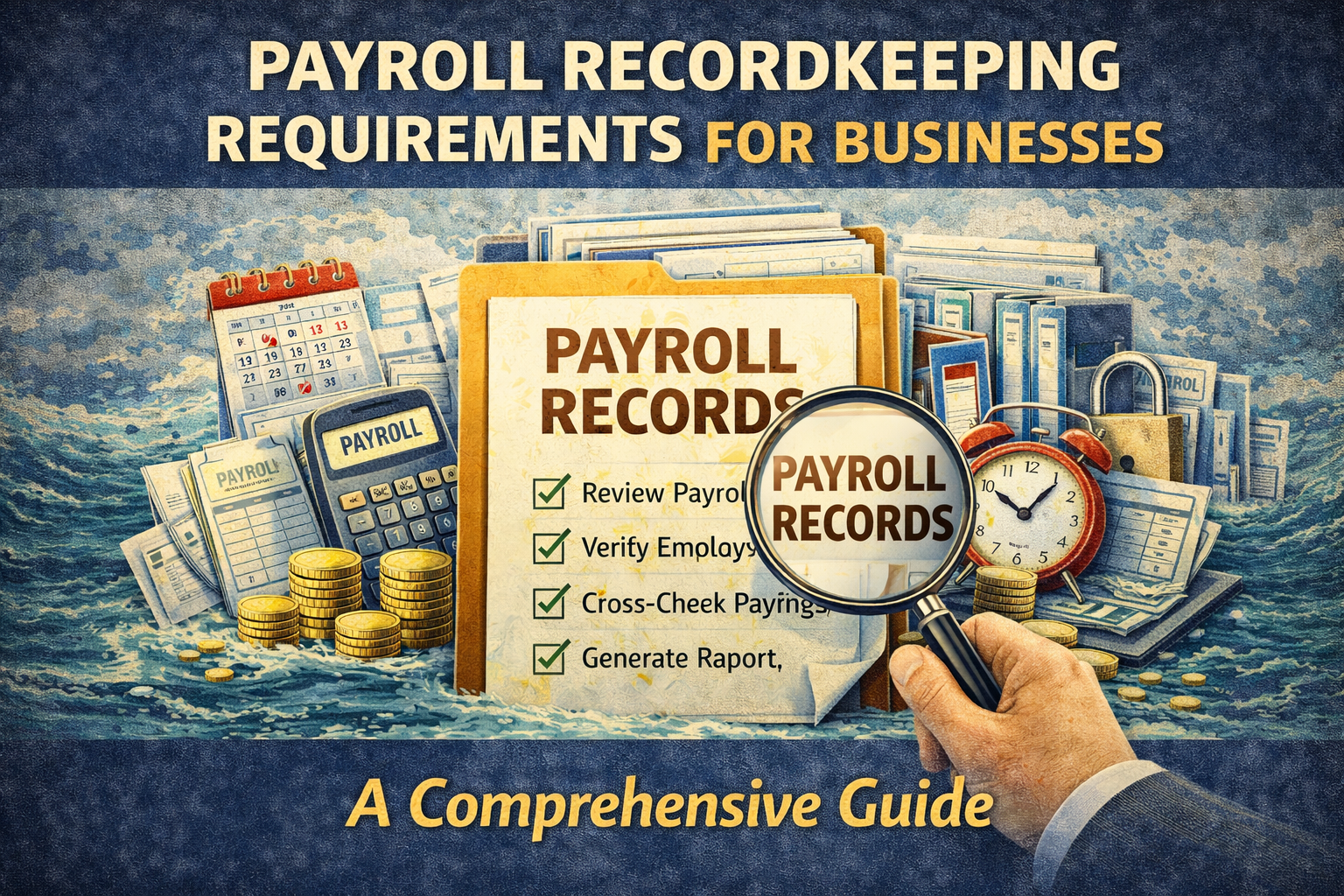 Payroll Recordkeeping Requirements for Businesses: A Comprehensive Guide