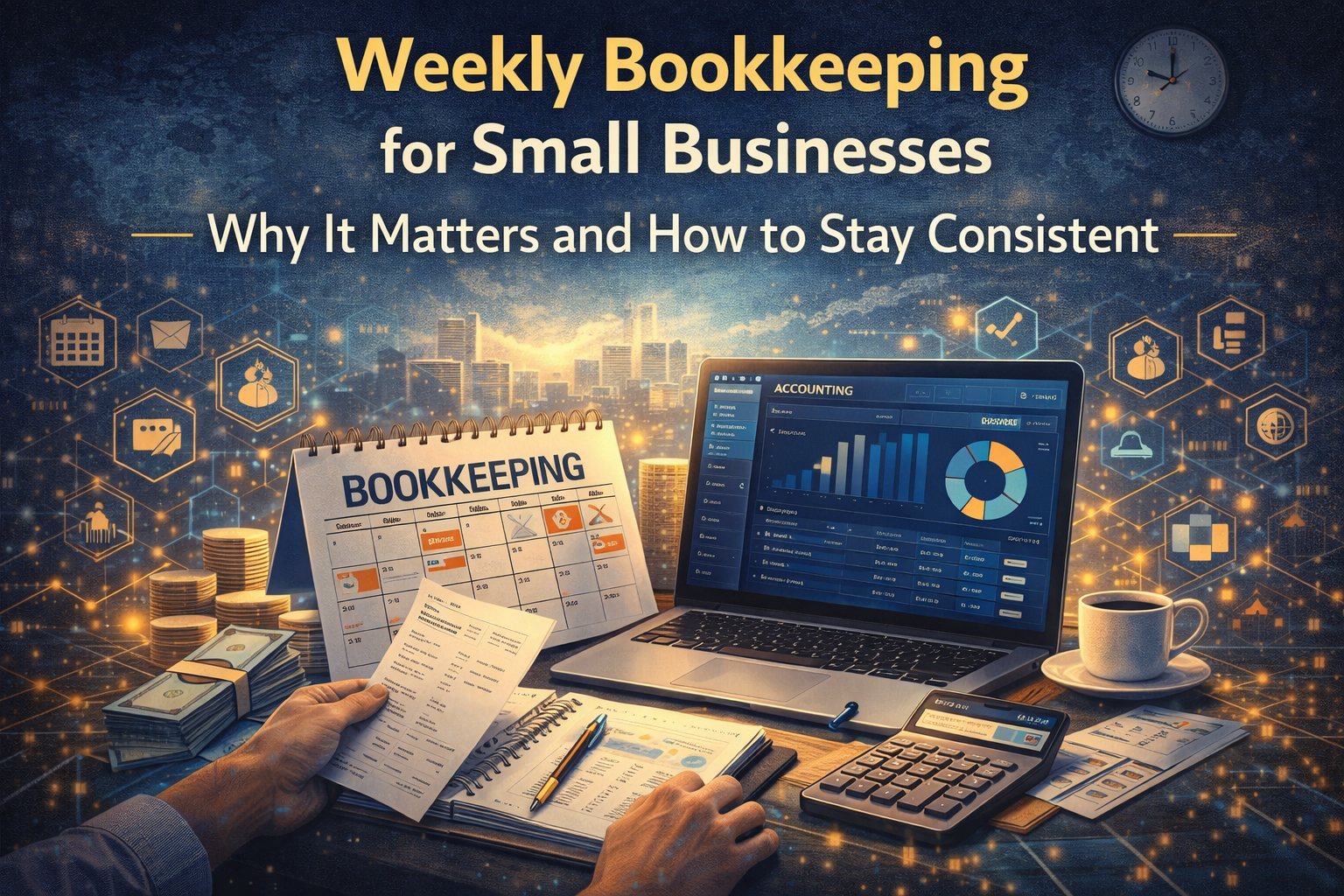 Weekly Bookkeeping for Small Businesses - Why It Matters and How to Stay Consistent