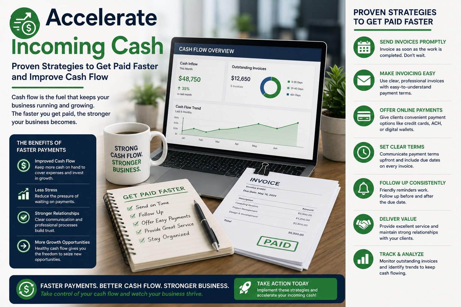 Accelerate Incoming Cash Proven Strategies to Get Paid Faster and Improve Cash Flow