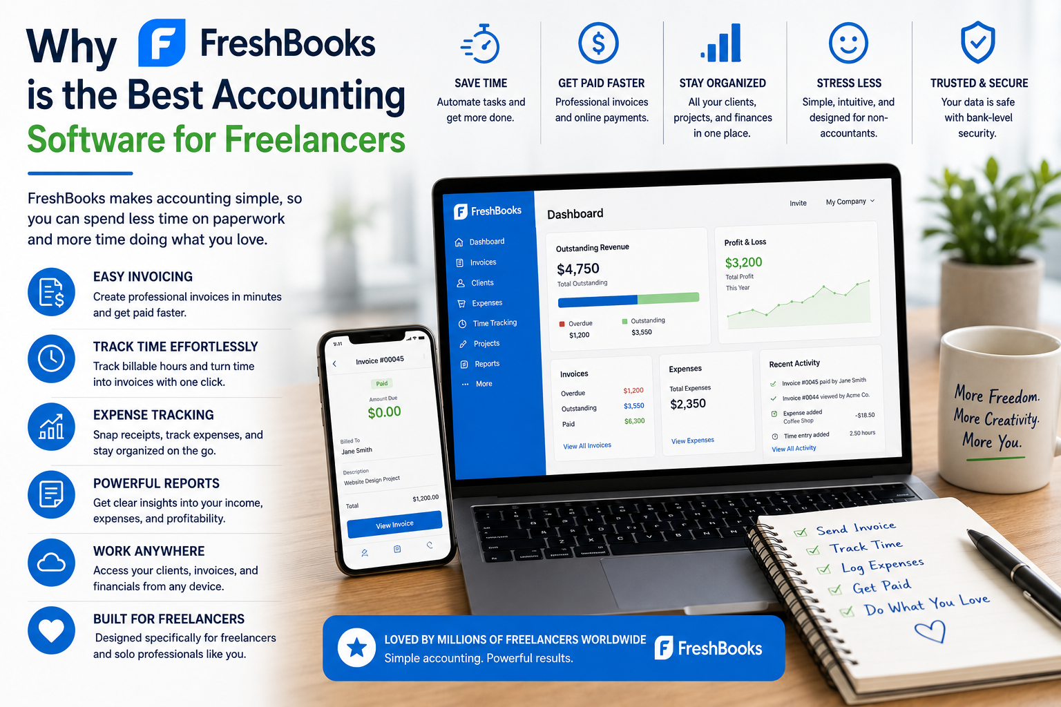 Why FreshBooks Is the Best Accounting Software for Freelancers